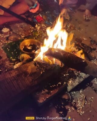 Sankranti Homa:  Igniting the Flame of Devotion