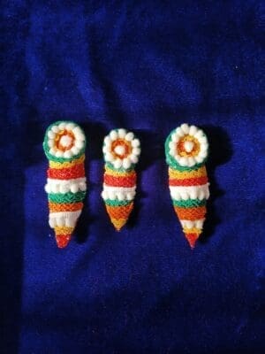 Temple Style nose Ornament for Shri Jagannath Mahaprahu