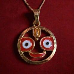 Shri Jagannath Round face Locket