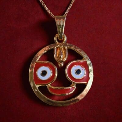 Shri Jagannath Round face Locket