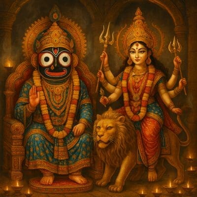 Shri Jagannath And durgapuja