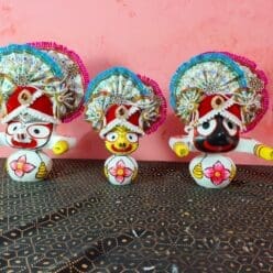 Sweta Laxmi Premium Mukut Set (4 Parts)