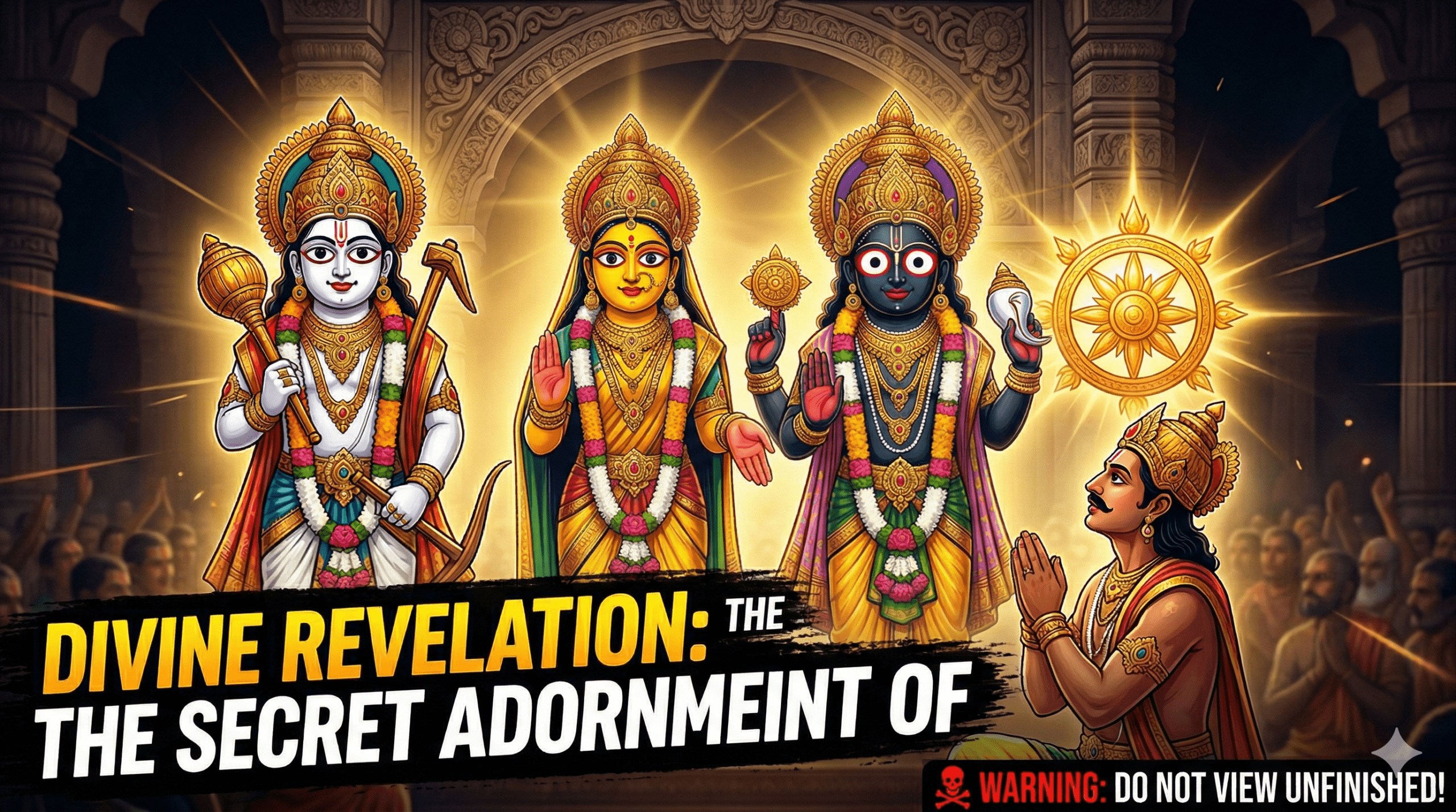 Jagannath Purana (Chapter-17) The Divine Forms Revealed