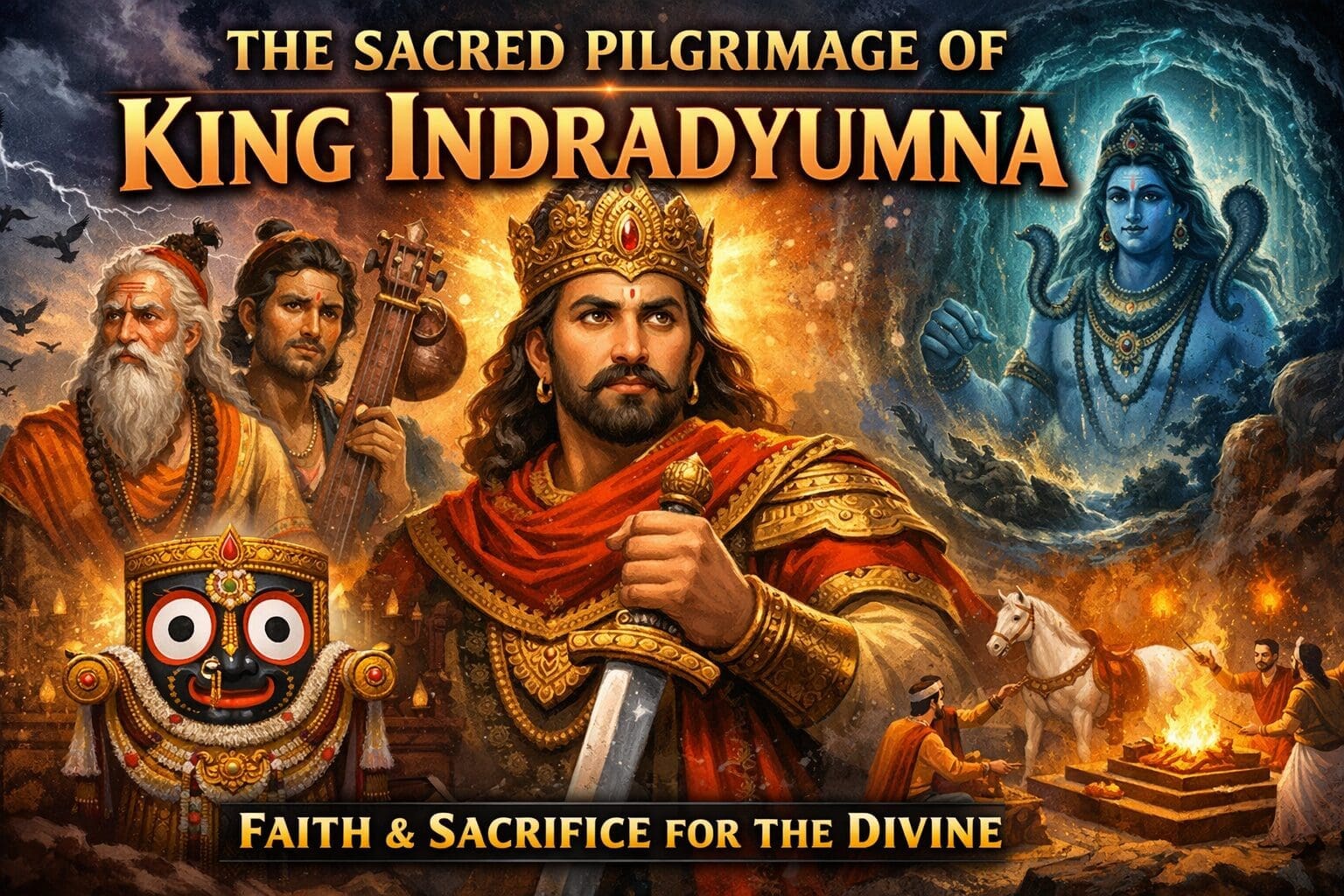 Jagannath Purana(Chapter-12)The Journey to Neelakantha and Indradyumna's Resolve