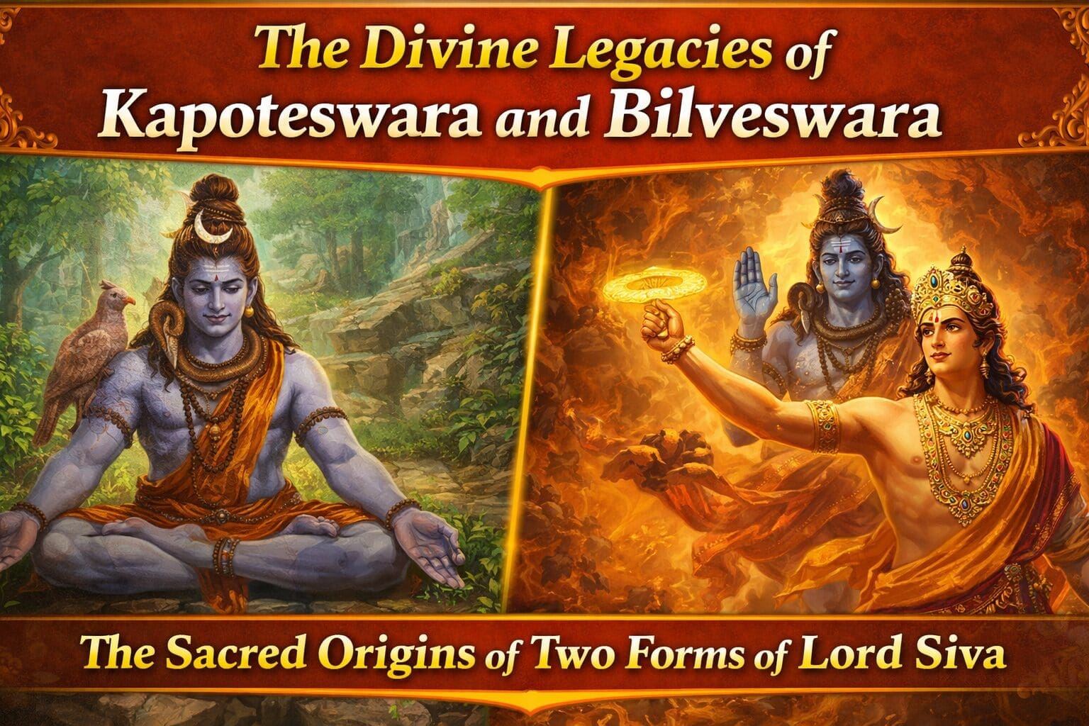 Jagannath Purana (Chapter-11) The Legends of Kapoteswara and Bilveswara