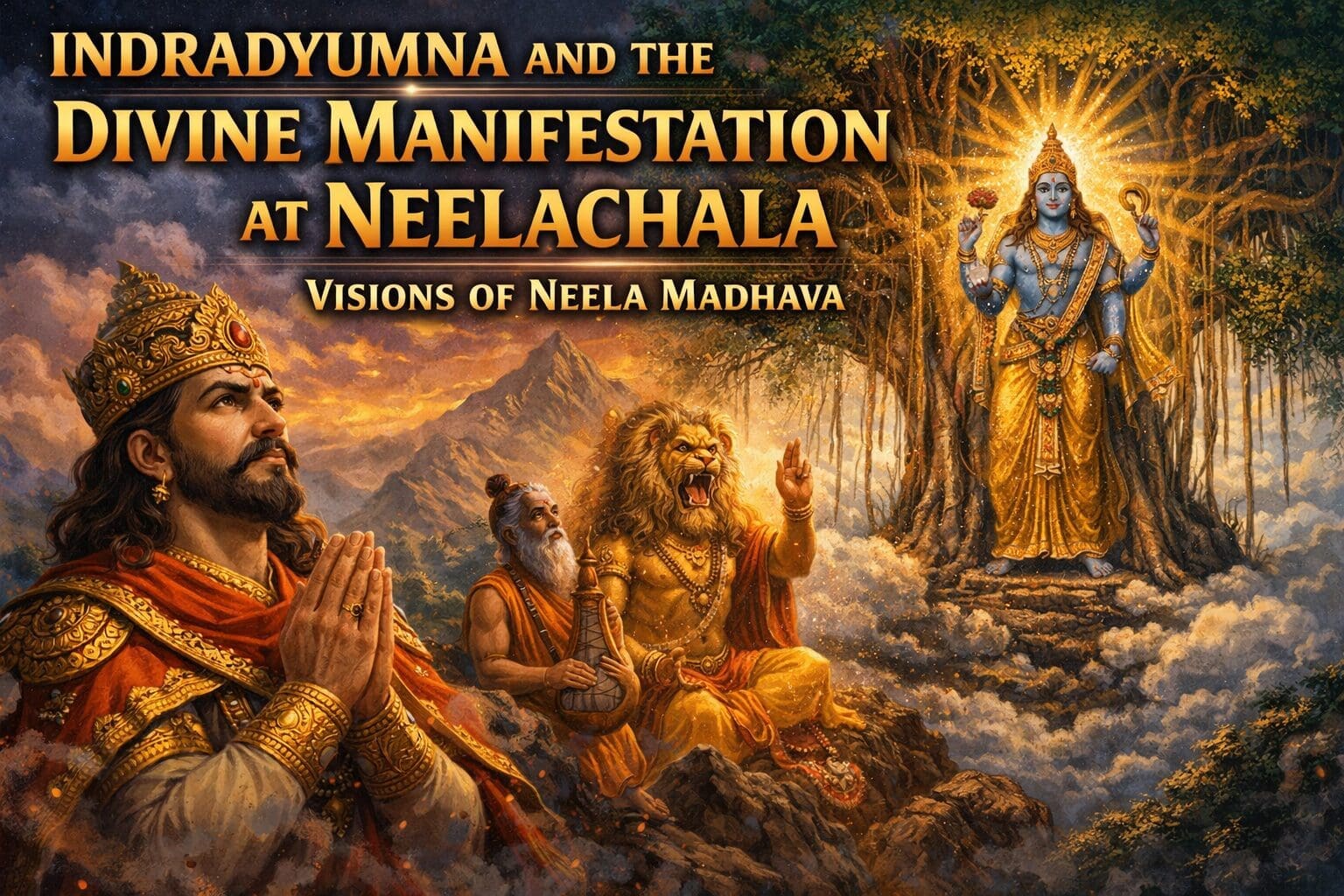 Jagannath Purana (Chapater-13) The Vision of Nrusimha and the Divine Voice