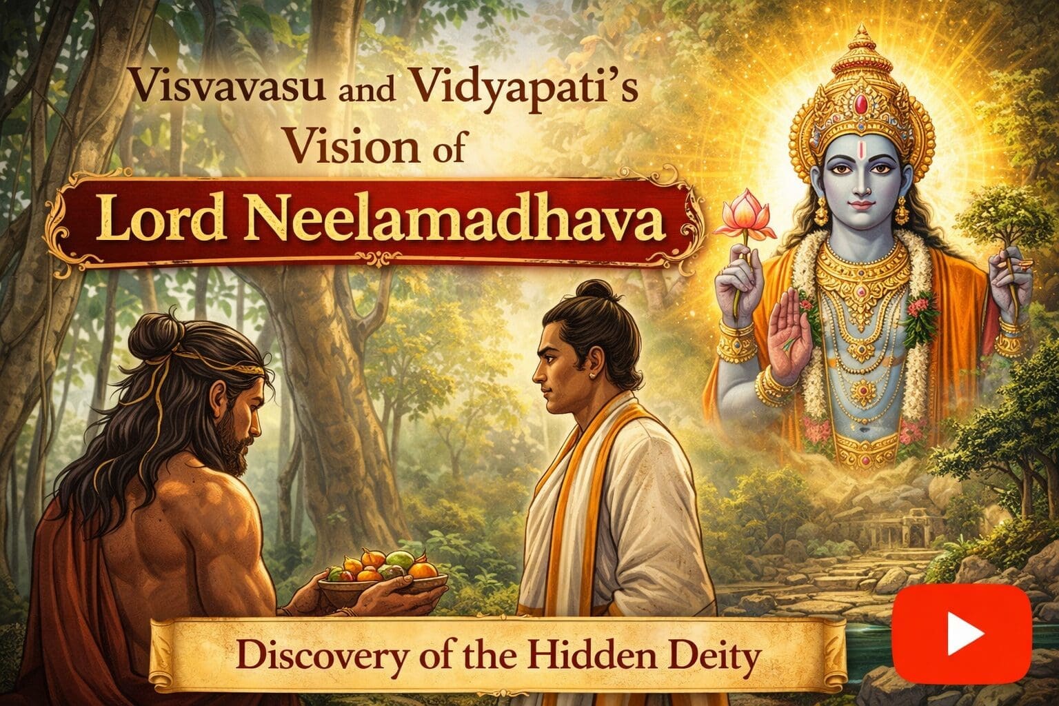 Jagannath Purana (Chapter-6)Sabara's Predicament and the Vision of Vidyapati